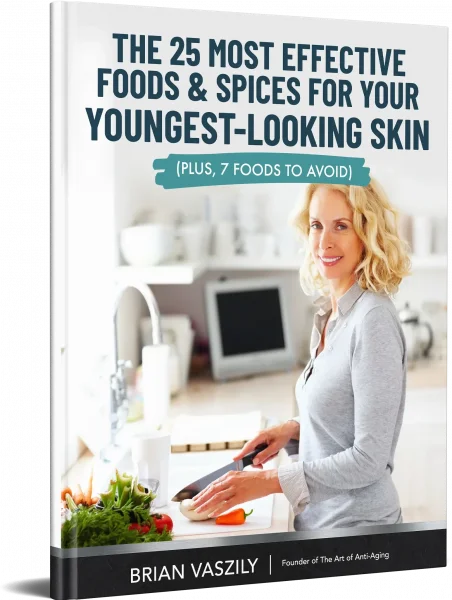 The 25 Most Effective Foods & Spices for Your Youngest-Looking Skin report cover